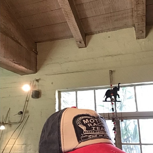 CLEARANCE 🔥Sale Vintage style distressed motor b cap - Picture 3 of 3